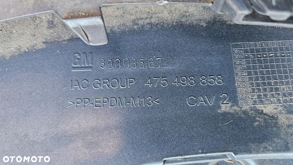 Opel Corsa E 2014- Zderzak przód Zderzak przedni 39003567 ORYGNIAŁ nie naprawiany nie spawany - 15