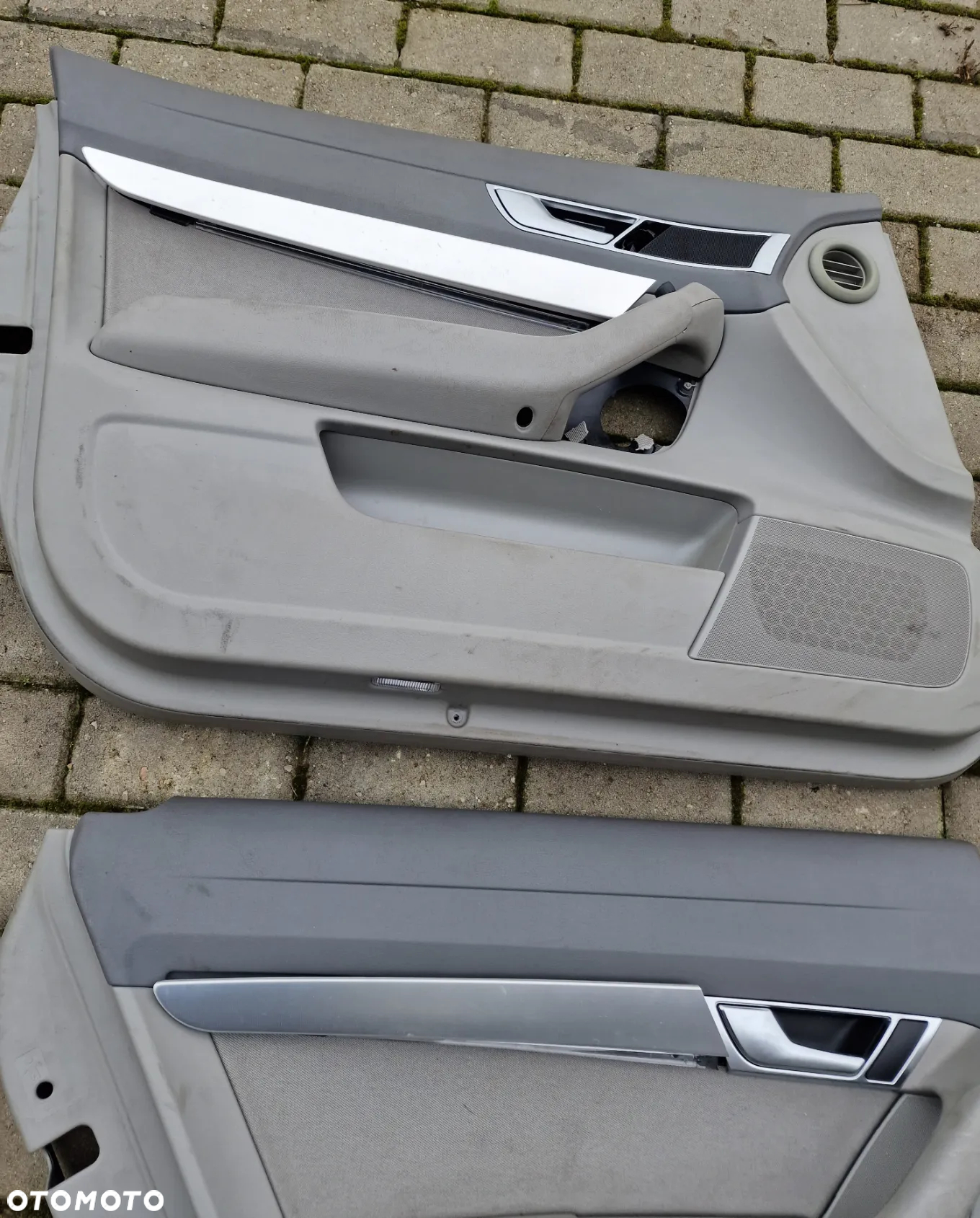 BOCZKI DRZWI KOMPLET PODŚWIETLANE AUDI A6 C6 KOMBI LIFT - 15