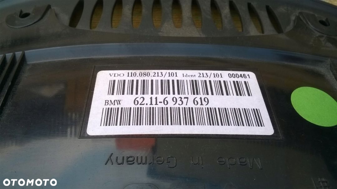 BMW E60 E61 LICZNIK ZEGARY 6937619 GB - 3