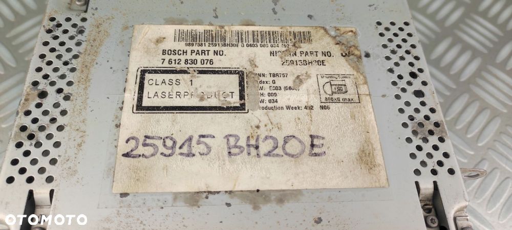 25915BH20E radio fabryczne nawigacja NISSAN QASHQAI J10 FL NOTE MICRA JUKE - 6