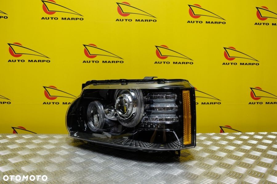 RANGE ROVER VOGUE L322 LIFT 2010- REFLEKTOR LAMPA XENON LEWA USA - 5