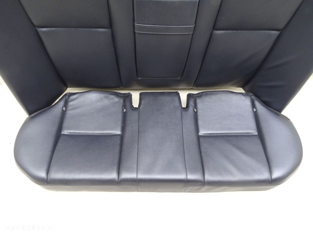 Kanapa oparcie sedan skóra czarna tył a2049200050 mercedes c180 w204 lift - 2