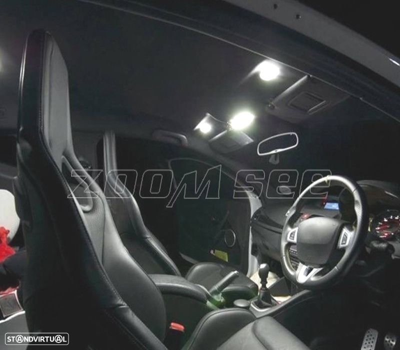 KIT COMPLETO 10 LAMPADAS LED INTERIOR PARA RENAULT ESPACE 3 III MK3 97-02 - 6