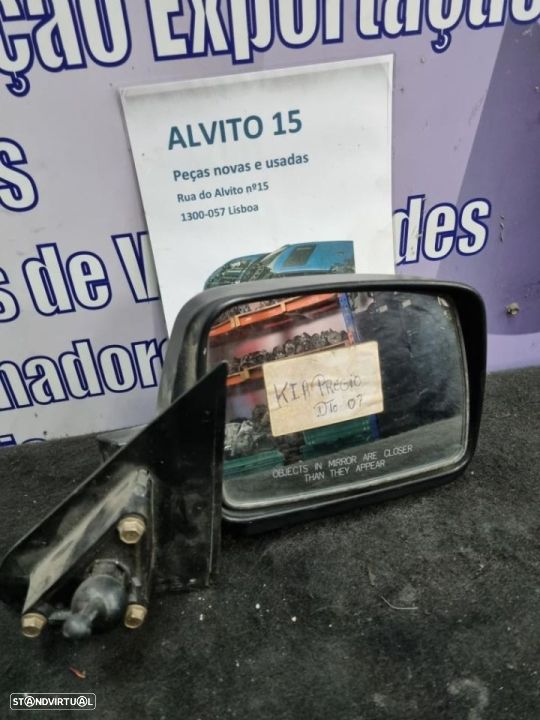 espelho retrovisor Kia Pregio 2007  manual direito  origem - 1