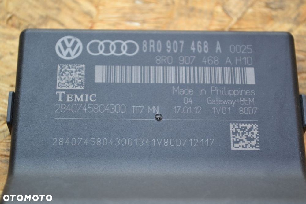 AUDI A4 B8 A5 LIFT Q5 A7 MODUŁ GATEWAY 8R0907468A EUROPA - 2