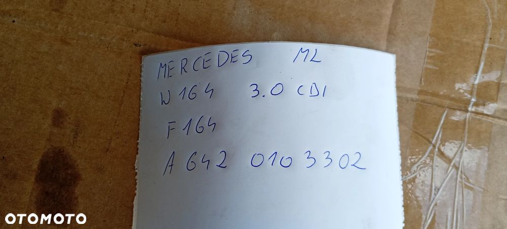 Silnik kompletny z osprzętem motor Mercedes ML W164 3.0 CDI 642940 - 9