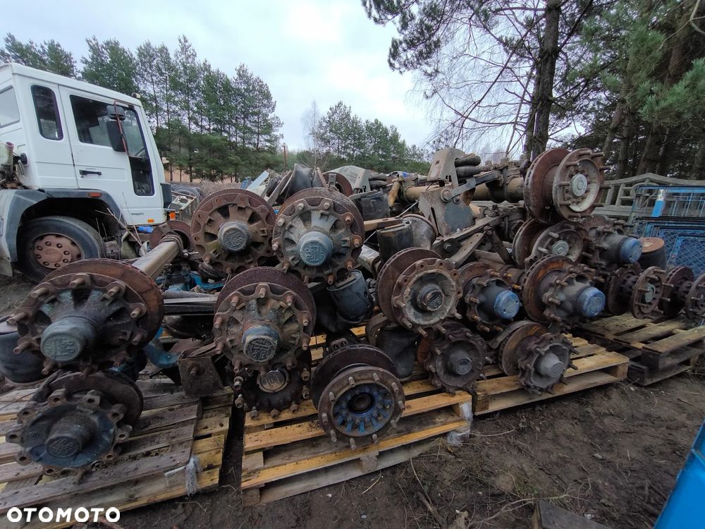 Osie saf bpw tor Mercedes mix wahacz INTRAX resor zaciski piasty tarcze - 2