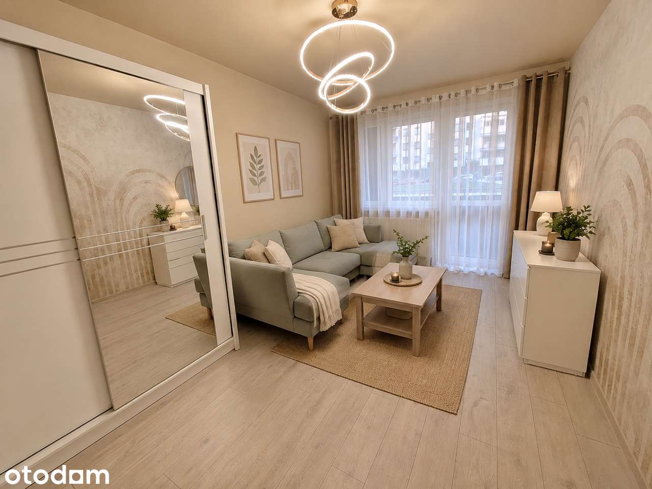 Mieszkanie 48,47 m² | 2 pokoje | Parter | Balkon | Piwnica