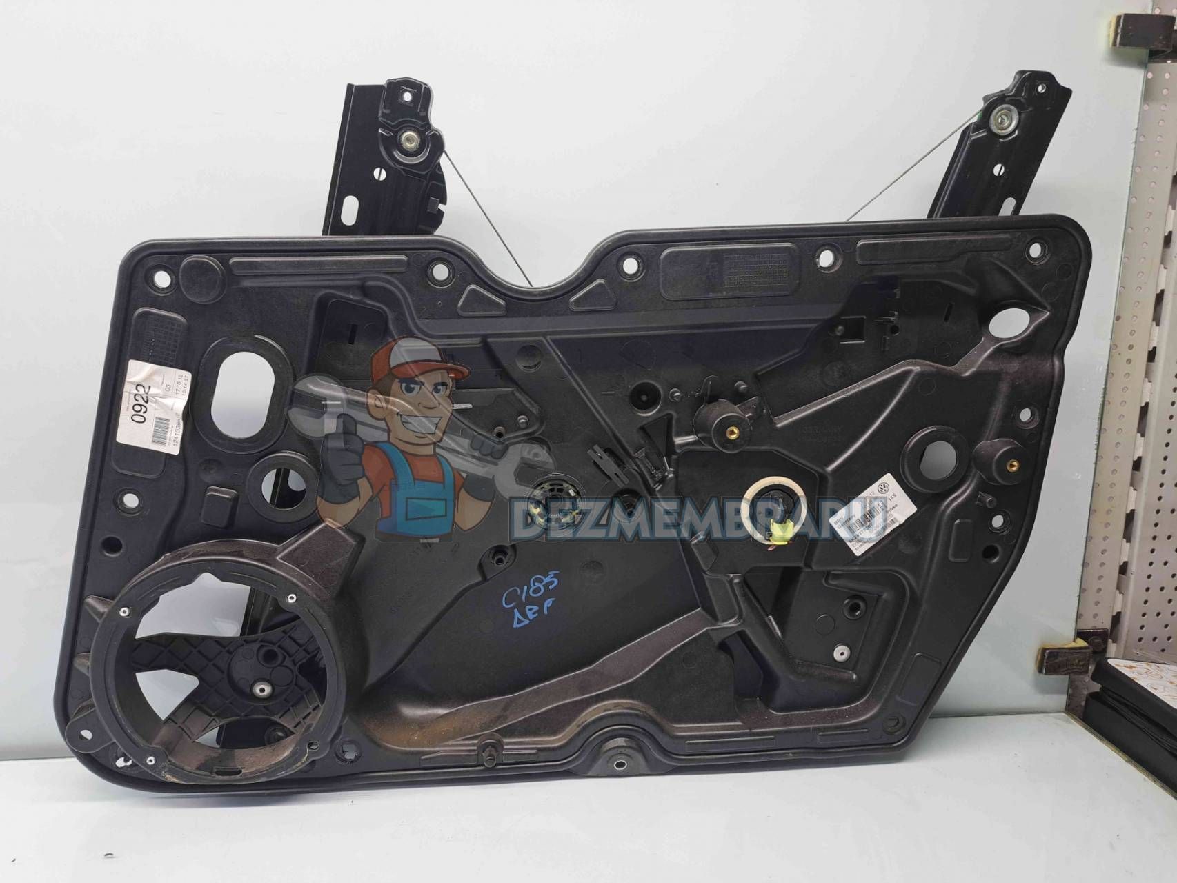 Macara electrica geam dreapta fata Volkswagen Golf 6 (5K1) GTD [Fabr 2009-2013] 5K2837730T - 1