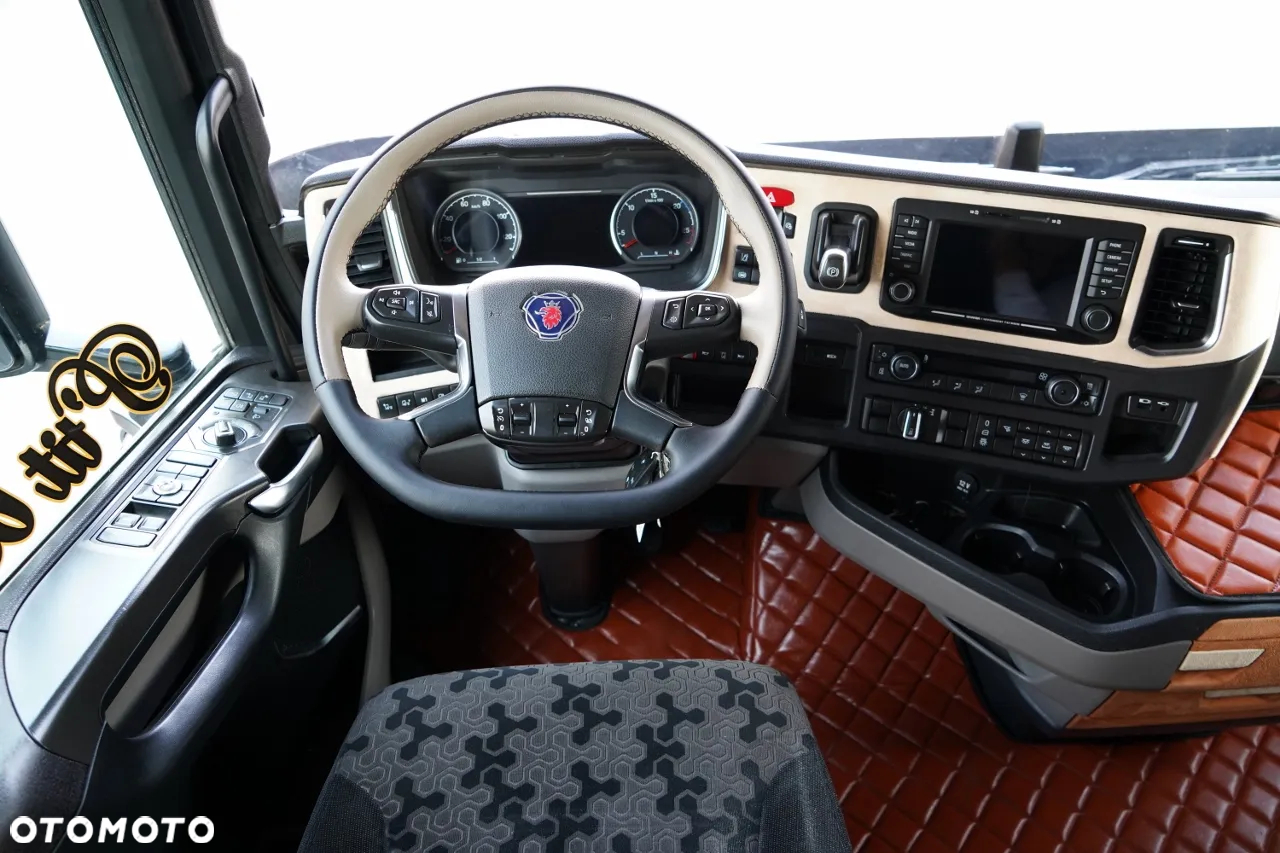 Scania S 500 / RETARDER / KLIMA POSTOJOWA / CAŁA NA PODUSZKACH / OPONY 100% / NAVI / PO KONTRAKCIE SERWISOWYM - 29