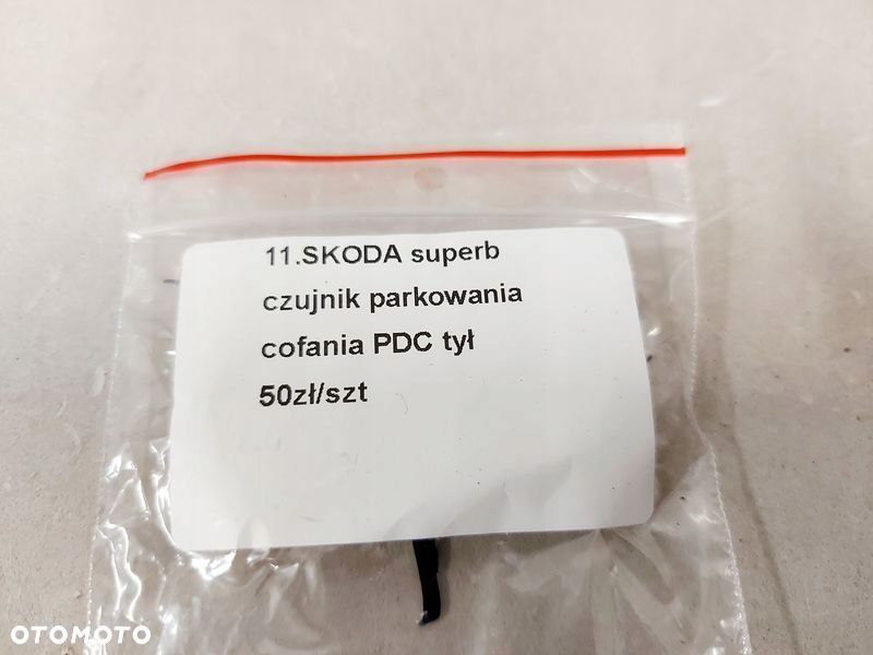 skoda superb i czujnik parkowania pdc cofania tył - 5