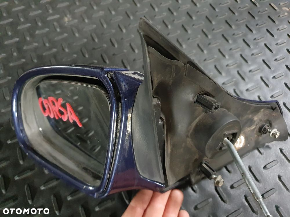 OPEL CORSA B LUSTERKO ZEWNĘTRZNE LEWE ELEKTRYCZNE 5PIN 008062349 - 4