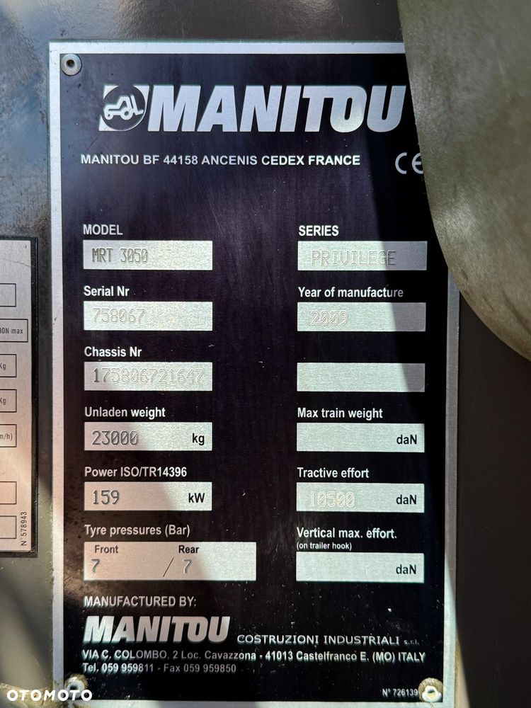 Manitou MRT3050 - 8