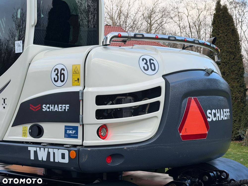 Schaeff TW110!! Terex TW110! Przyczepa! Idealny stan! [koparka kołowa] - 10
