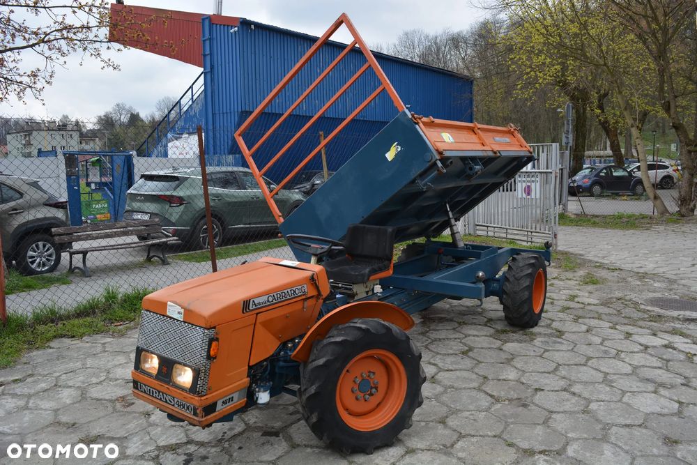 ANTONIO CARRARO UNITRANS Tipo 4800 _SOLIDNY TRAKTOREK 4x4 z PRZYCZEPĄ 3 STRONNA WYWROTKA BLOKADY REDUKTOR BIEGI SZOSOWE TERENOWE-WOM - 11