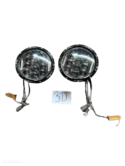 Przednie lampy LED 7" z kierunkowskazami – Vanderhall HEADLIGHT 13-LED – używane - 4