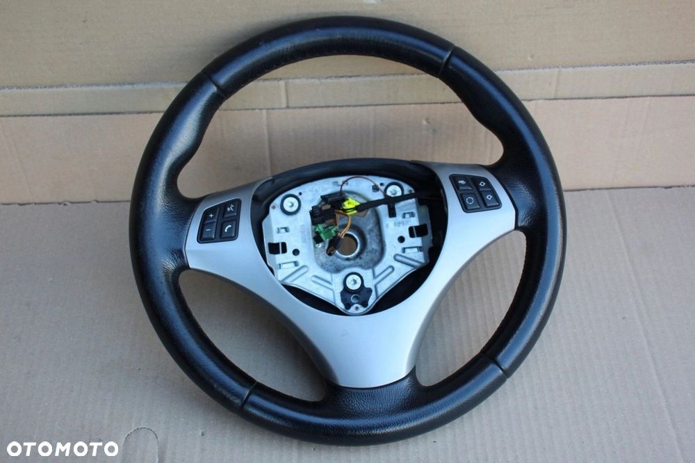 Kierownica BMW e81 e82 e87 e88 e90 e91 e92 e93 SKÓRA multifunkcja - 3