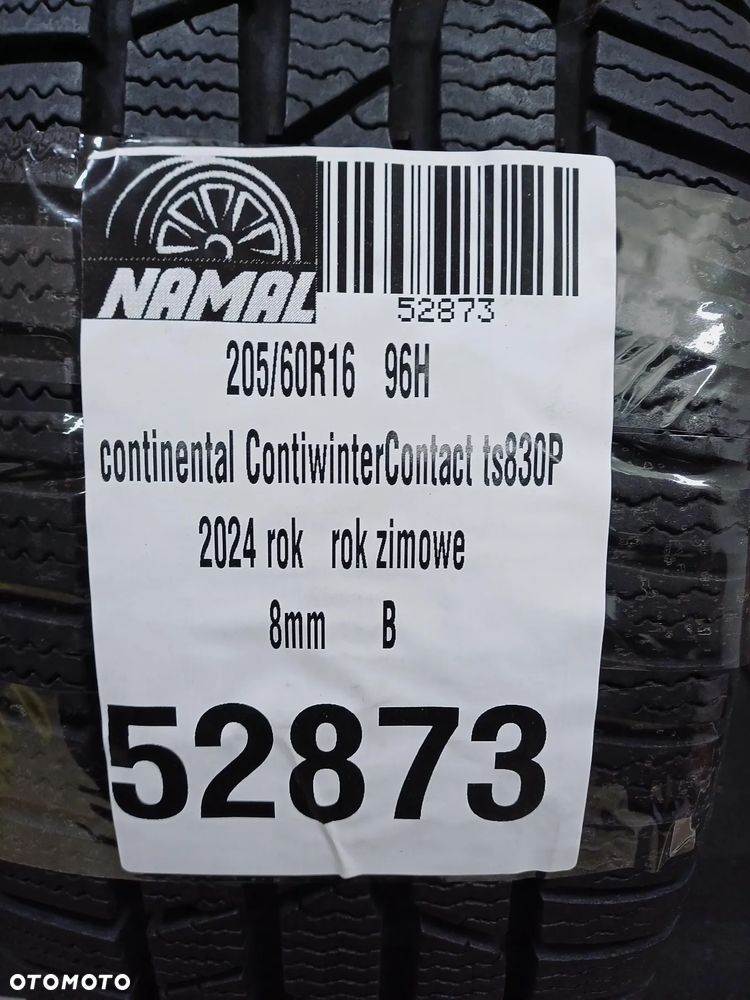zimowa Continental ContiWinterContact TS 830 P 205/60R16 2024r opona 52873 - 9