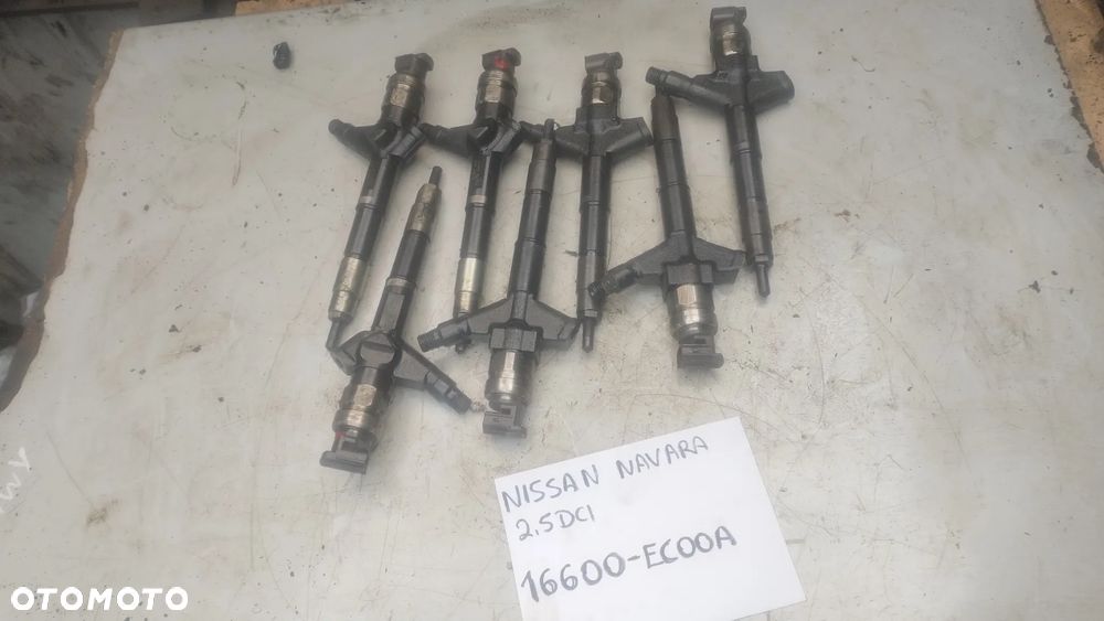 NISSAN NAVARA YD25 2,5 DCI wtrysk wtryskiwacz 16600EC00A - 1