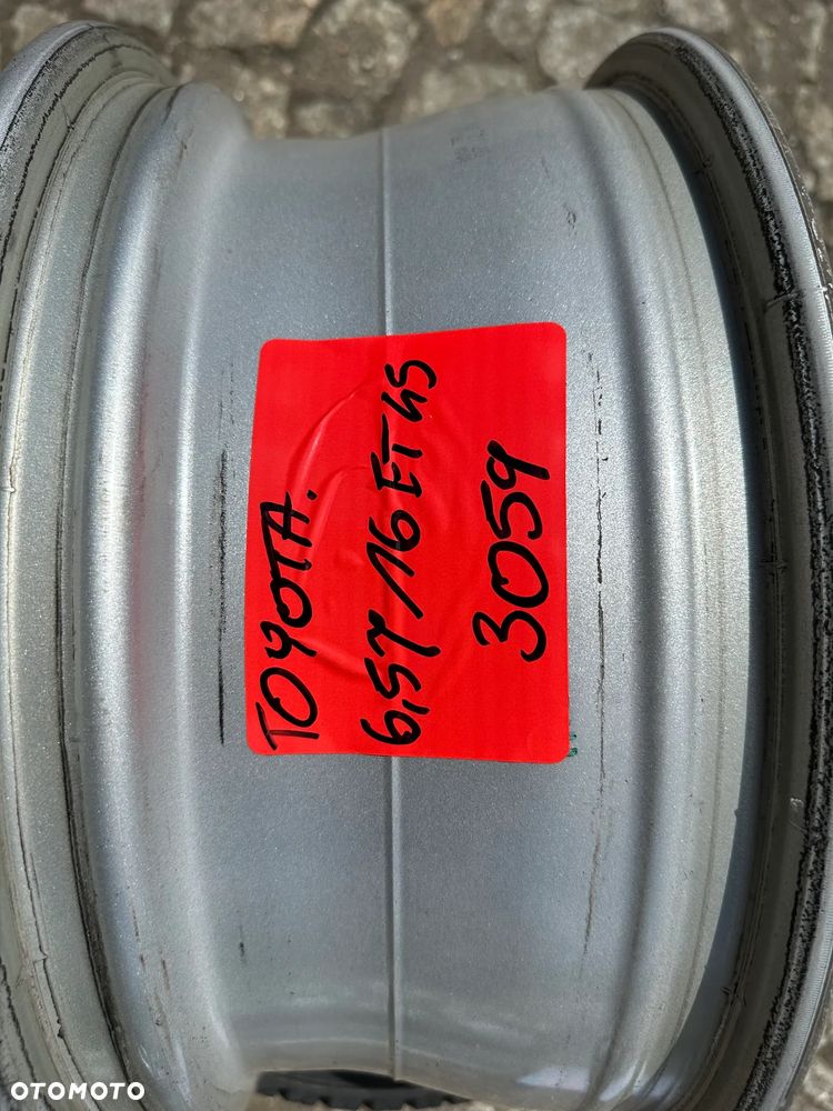 Felgi alu Toyota 5x114,3 6,5J x 16 ET 45 Corolla Avensis Auris - 10