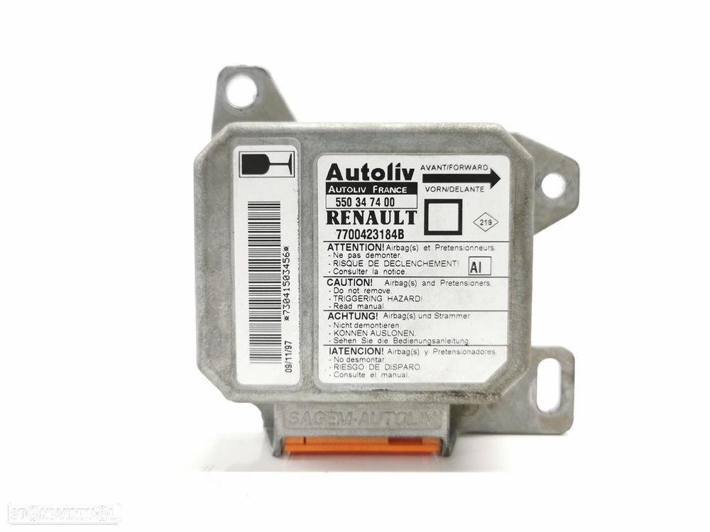 CENTRALINA AIRBAG RENAULT MEGANE I CLASSIC 1998 -550347400 - 4