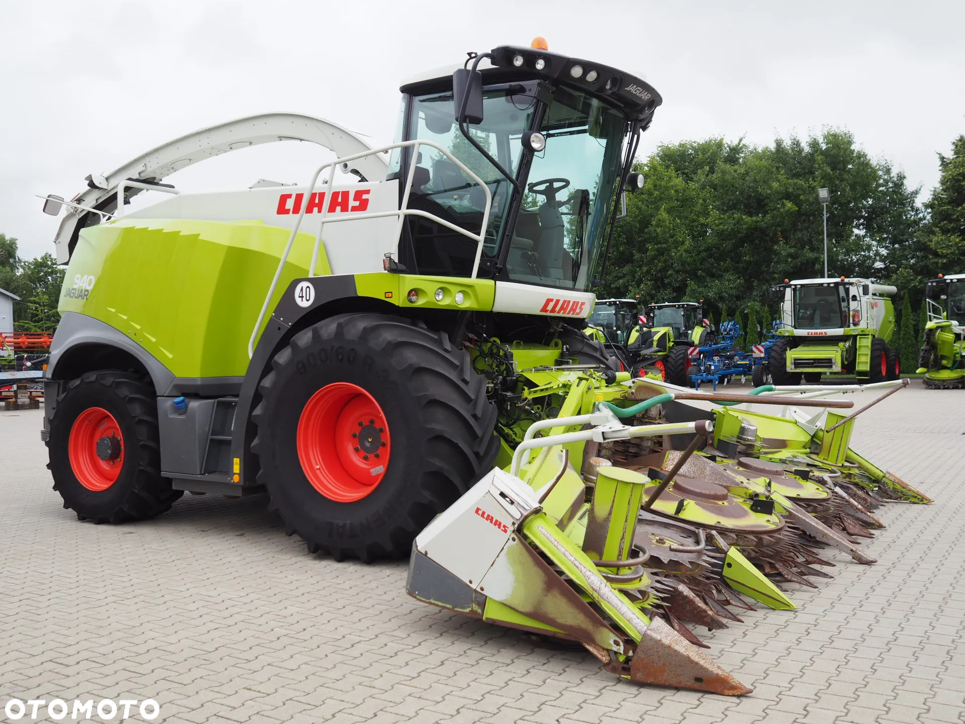 Claas Jaguar 940 4WD + Orbis 600 SD - 5