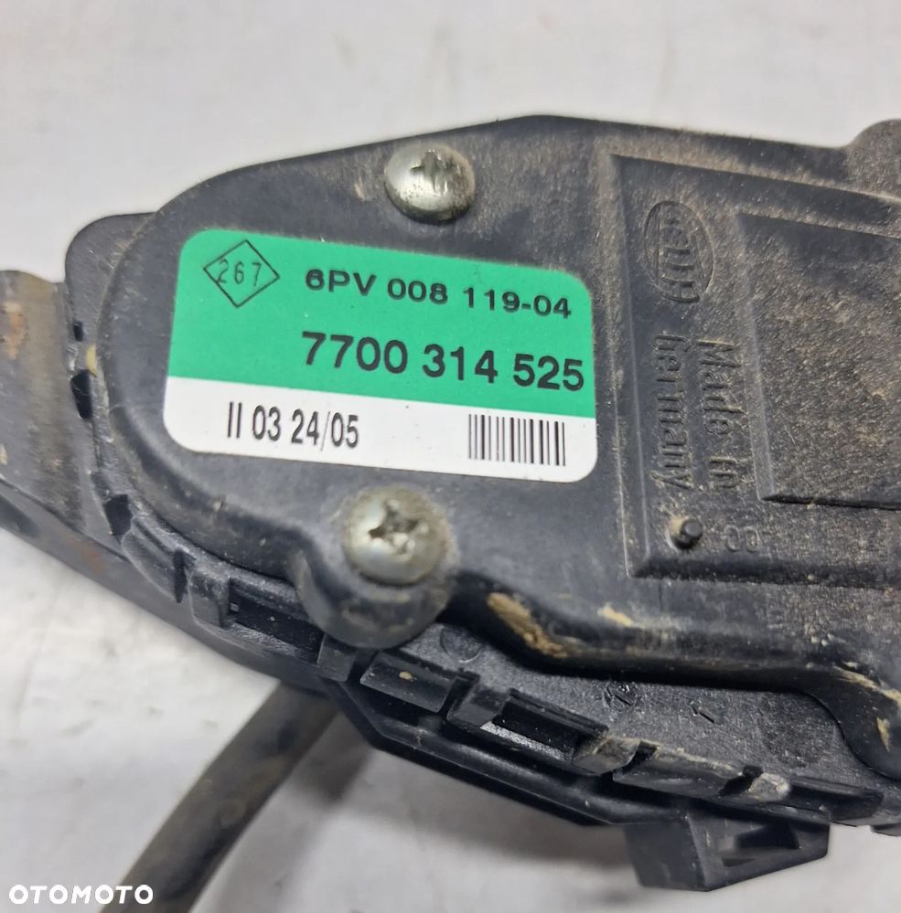 POTENCJOMETR PEDAŁ GAZU MASTER MOVANO 2.5DCI 7700314525 - 2