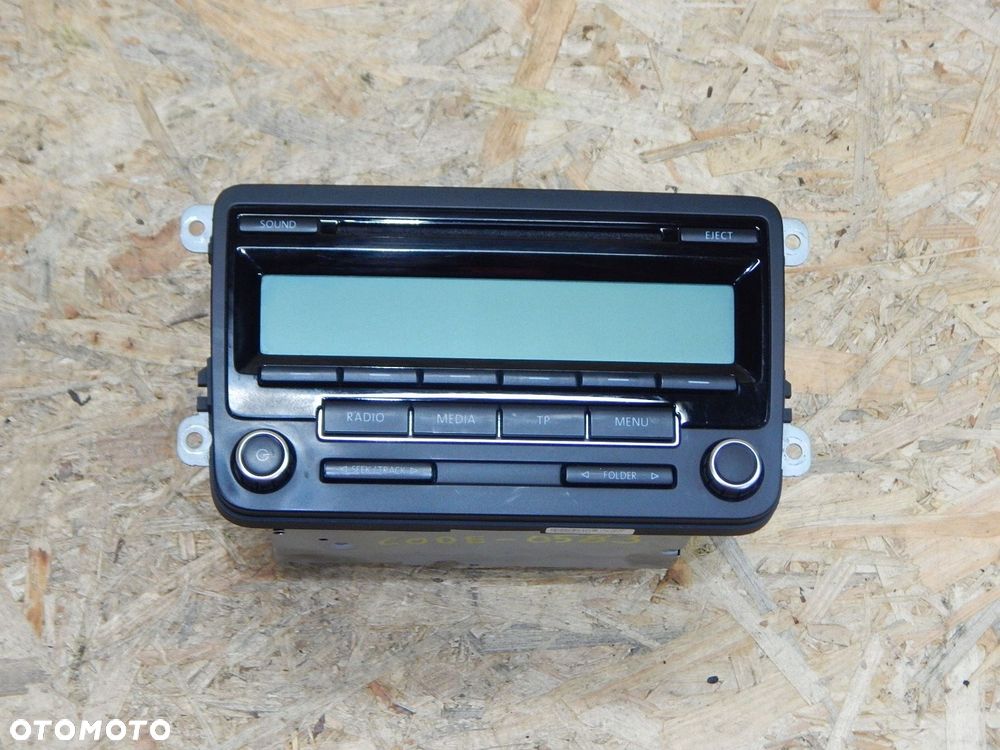 vw t5 lift radio radioodtwarzacz cd 5m0035186aa z kodem !! - 1