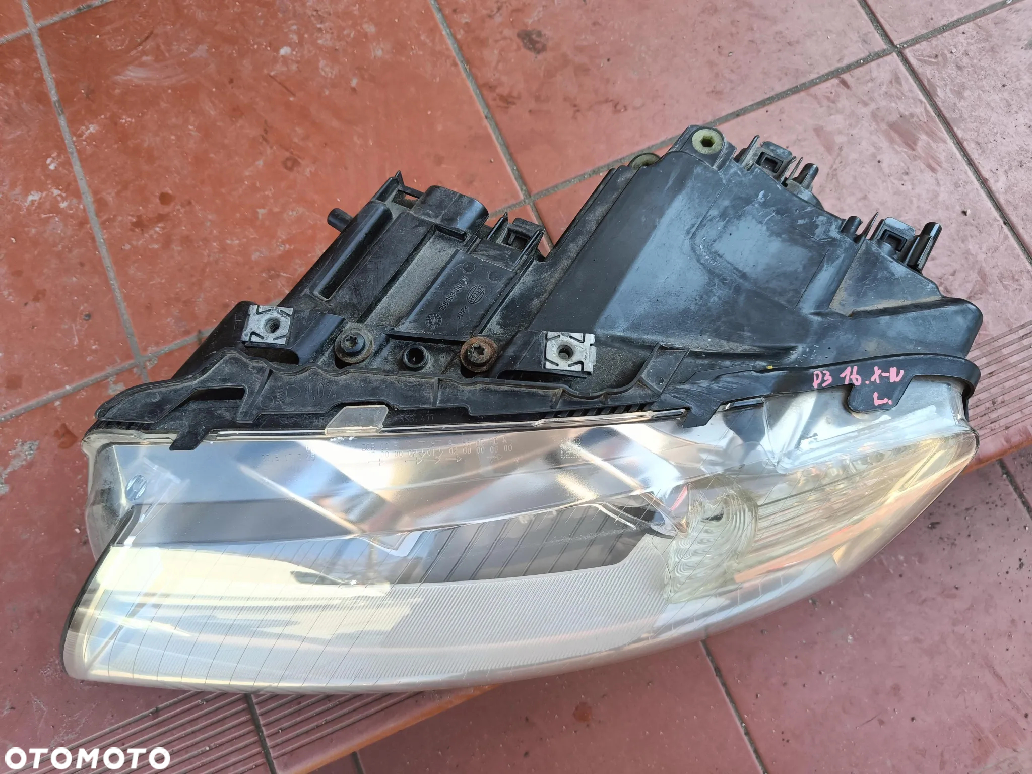 AUDI A8 D3 LIFT LAMPA PRZEDNIA PRZÓD XENON NIE SKRĘTNY EUROPA LEWA PRAWA - 16