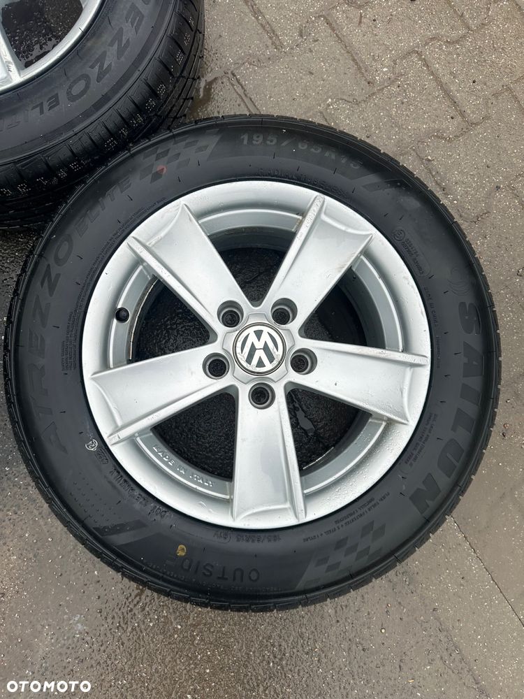 KOMPLET ALUFELG FELG 5X112 R15 NOWE OPONY - 3