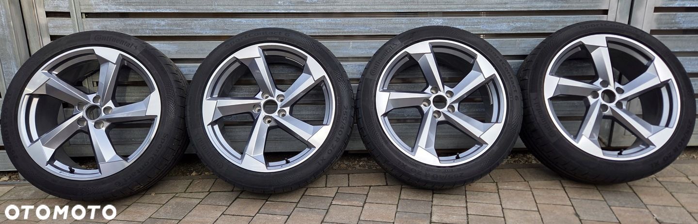 AUDI A6 S6 A7 S7 C8 A8 D5 5x112 20" KOŁA FELGI Z OPONAMI 255/40R20 ROTORY - 1