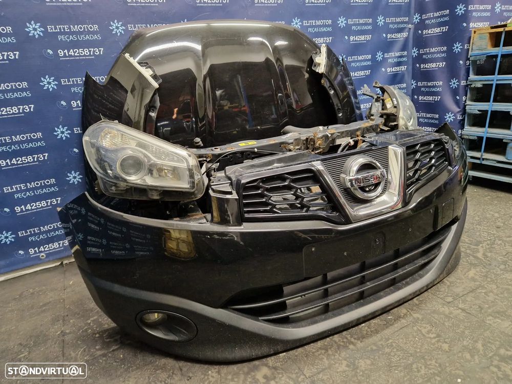 Frente completa usada NISSAN QASHQAI J10 FASE 2 1.5 DCI capot parachoques guardalamas oticas radiadores - 2