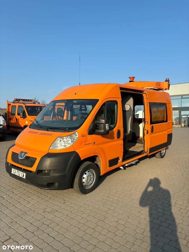 Peugeot Boxer 4x4 Dangel Brygadówka 6 Osobowa Klima L3H2 2 x Drzwi Przesuwne - 1