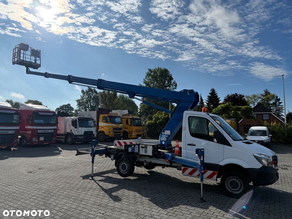 Mercedes-Benz Podnośnik Koszowy Zwyżka Ruthmann TB220 22 metry 14 w Bok Udt jak Wumag Multitel Gsr - 24