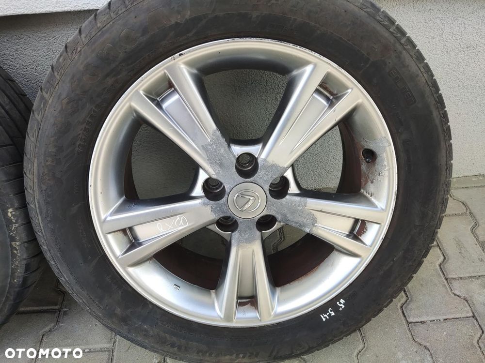 KOŁA OPONY FELGI ALUMINIOWE 18 LEXUS RX II 2003-2008 7J ET35 5X114,3 - 10