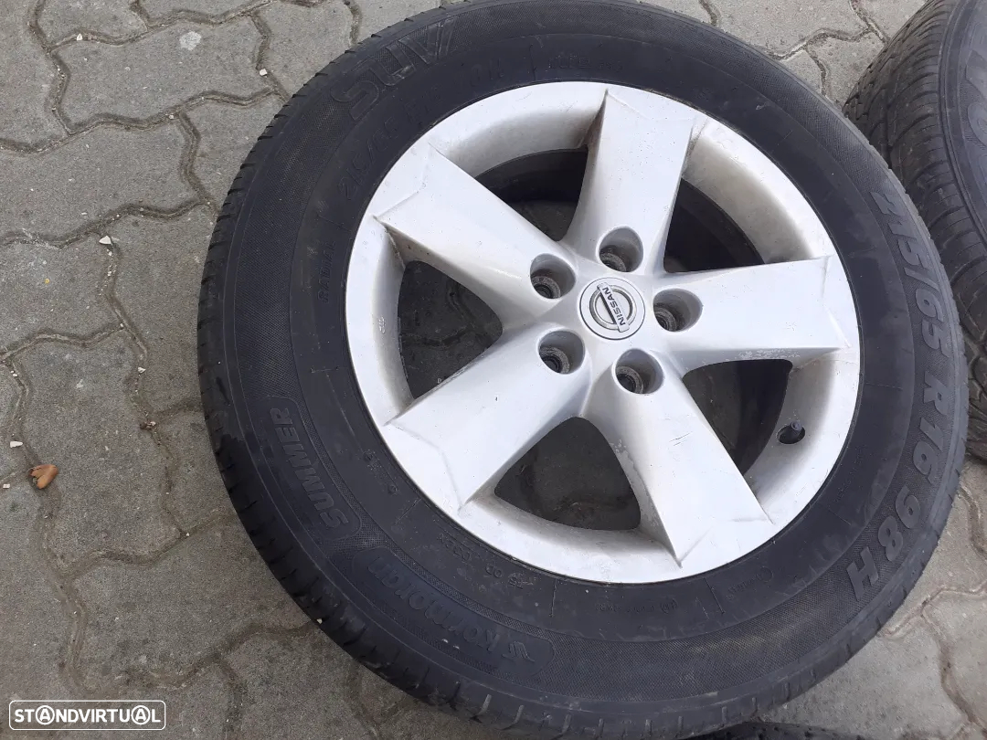 Conjunto jantes especiais nissan qashqai j10 - 3