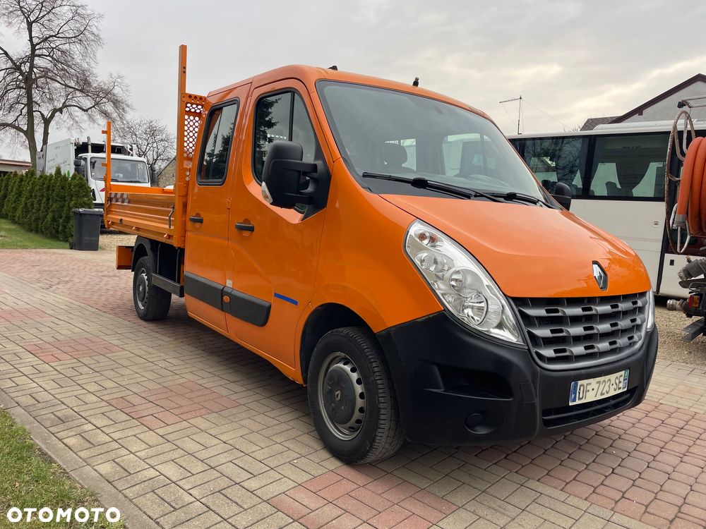 Renault Master Wywrotka Brygadówka  Dubel kabina  7 osób Mega Stan !!! - 7