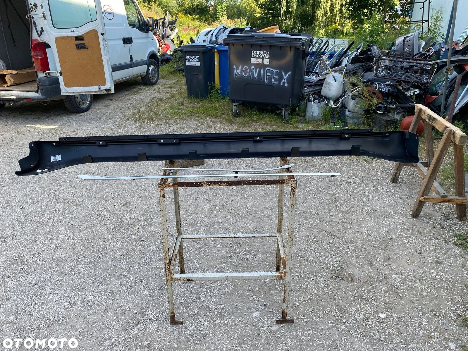 PRÓG LEWY LISTWA PROGOWA LEWA JEEP GRAND CHEROKEE MK2 SUMMIT LIFT 1WC95TRMAA NOWY ORYGINAŁ - 3