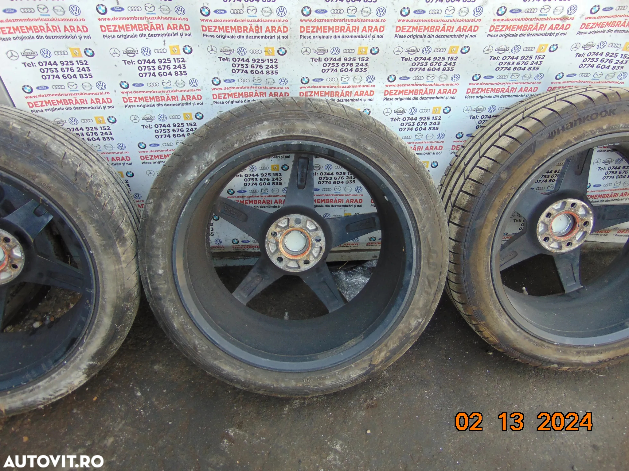 Jante Hyundai Tucson r19 santa fe Kia sorento Sportage Mazda nissan honda r19 jante cu anvelope vara jante aliaj aluminiu r19 japoneze - 12