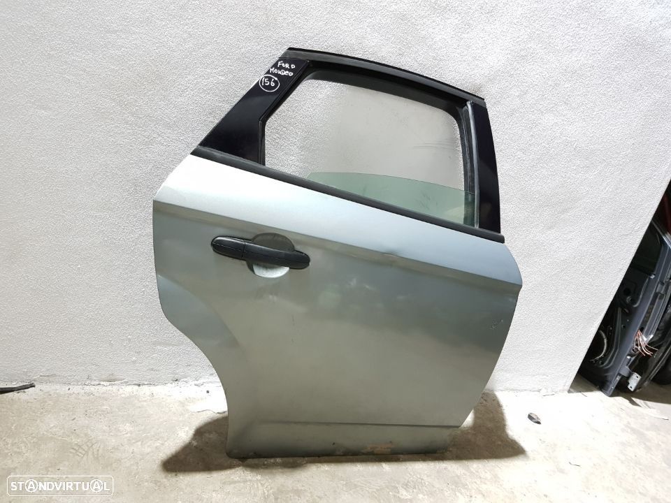 PORTA TRASEIRA TRÁS DIREITA FORD MONDEO IV 4 MK4 FECHO ELEVADOR MOTOR PUXADOR VIDRO - 2