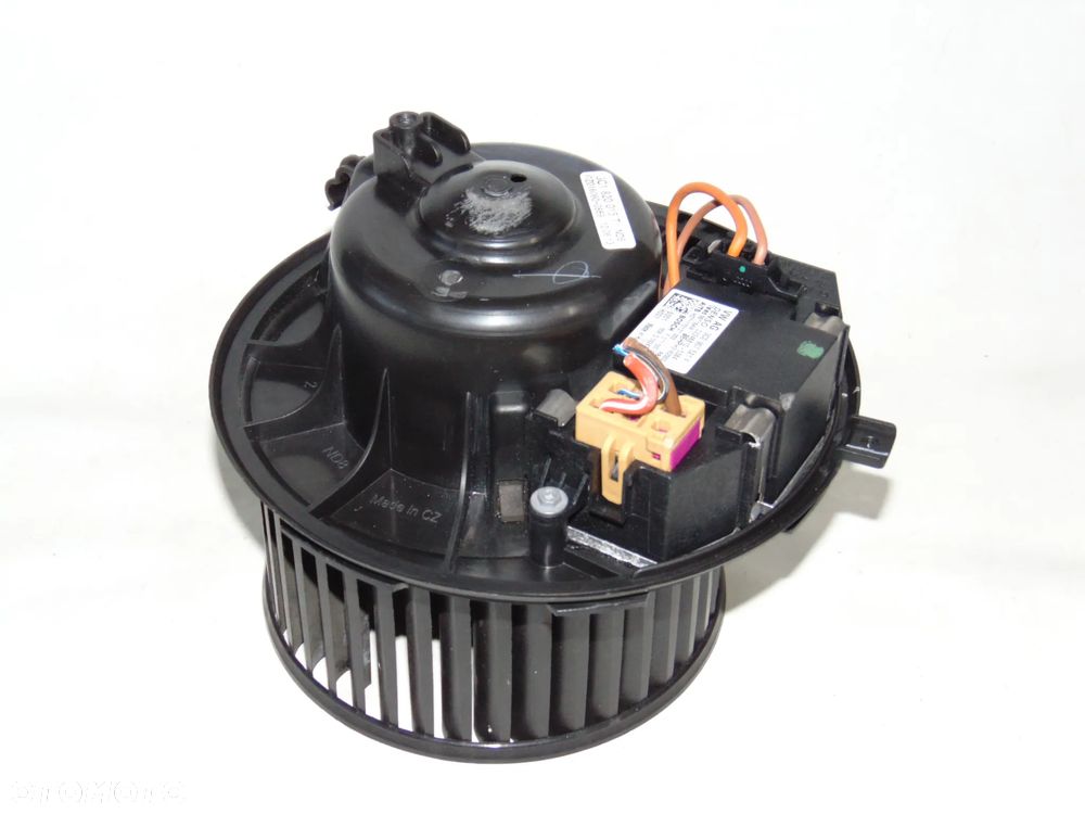 ORYGINAŁ dmuchawa wentylator nawiewu + moduł rezystor 3C1820015T 3C0907521F Audi A3 8P VW Volkswagen Passat B6 B7 Golf 5 V 6 VI Touran I Caddy 3 III Jetta EUROPA - 1