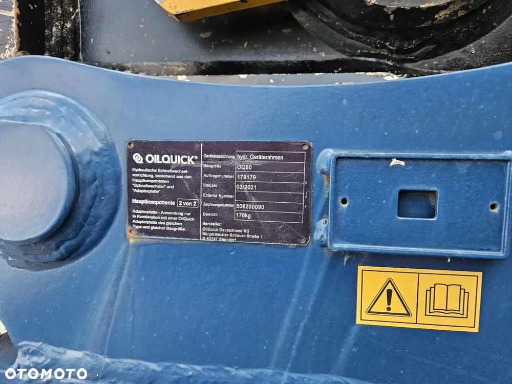 NOWA ŁYŻKA SKARPOWA OQ80 OILQUICK CAT CATERPILLAR 336 340 345 - 14
