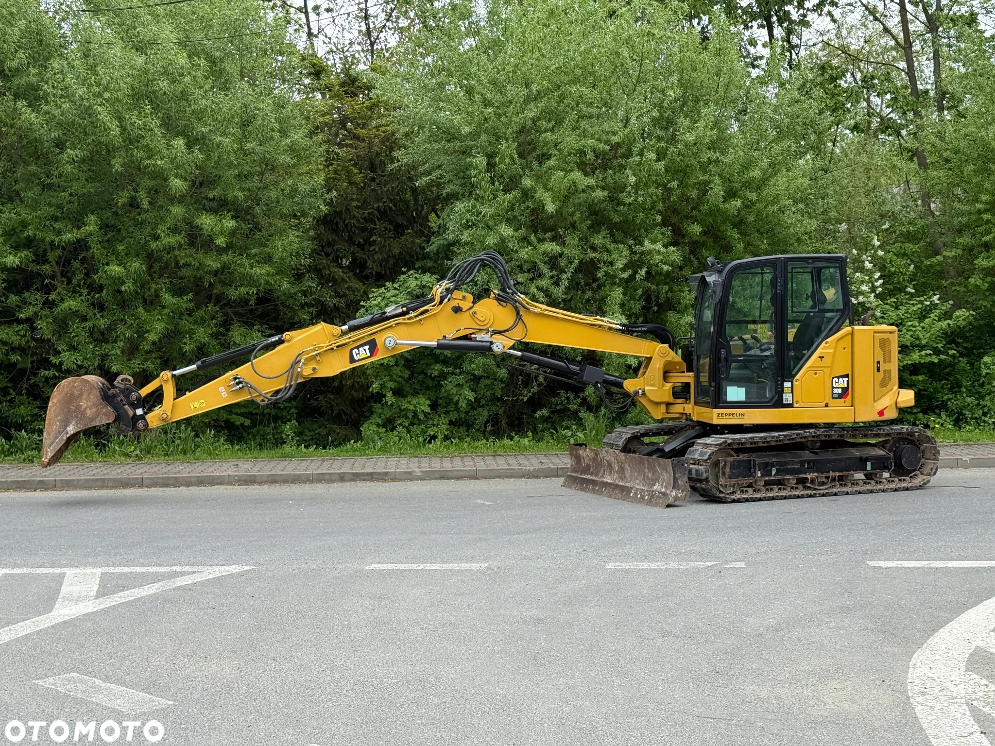 Caterpillar Koparka Gąsienicowa  *CAT 308 CR * Sprowadzona * JAK NOWA * Perfekcyjny Stan - 16
