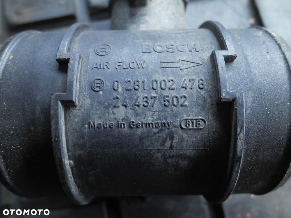OPEL ASTRA II G 2.0 DTI PRZEPŁYWOMIERZ 24437502 0281002478 POSIADAM 4 SZTUKI - 4