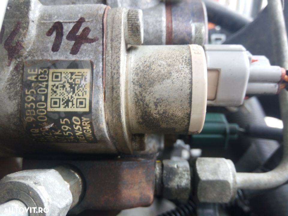 Motor 2.2 hdi 4HV 4HU QVFA euro 4 147 mii km pompa inalta cutie viteze turbo electromotor alternator - 10