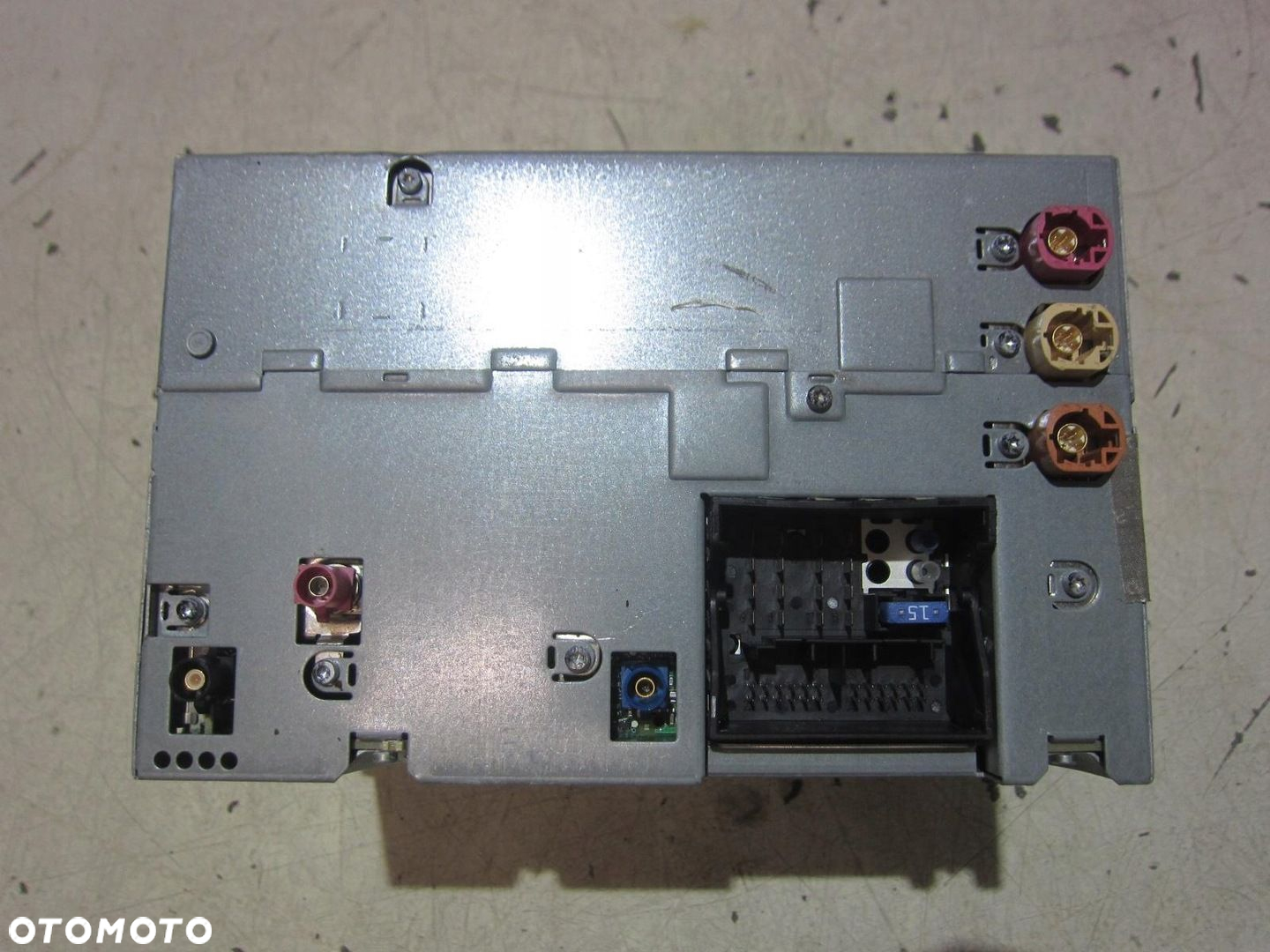 BMW X3 F25 F07 MODUŁ RADIO NAWIGACJI CZYTNIK CIC 9257017 9293405 9220070 - 4