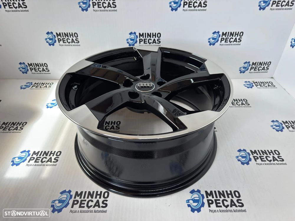 Jantes Look Audi RS3 em 18 (5x112) pretas e polidas - 7