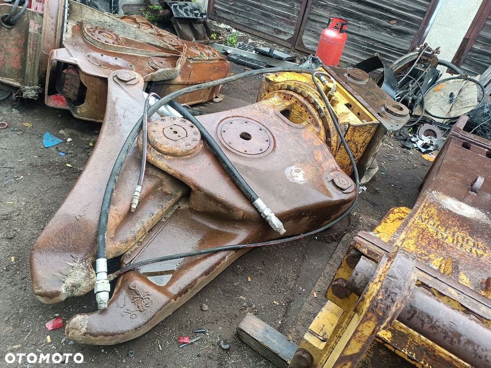 NOŻYCE Wyburzeniowe kruszące tnące obrotowe fi 80 90 800 900 2700 KG - 3