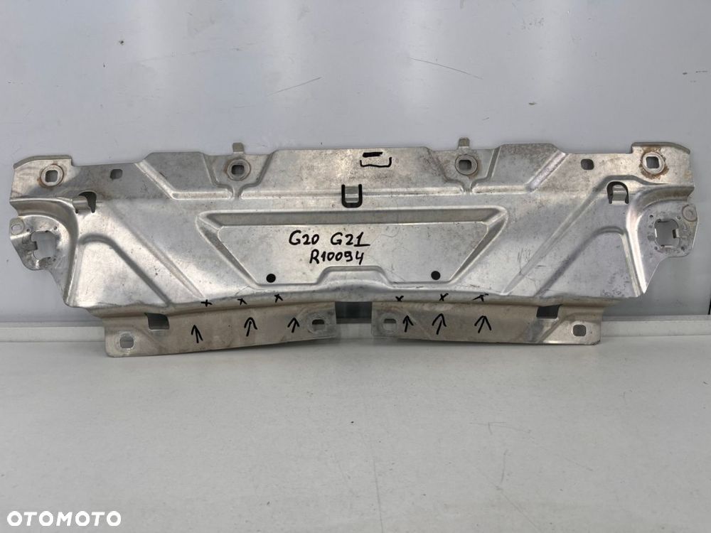 Pas przedni BMW 3 G20 G21 przednie górne wzmocnienie popszeczne lącznik 2018r.-> 7422287 - 1