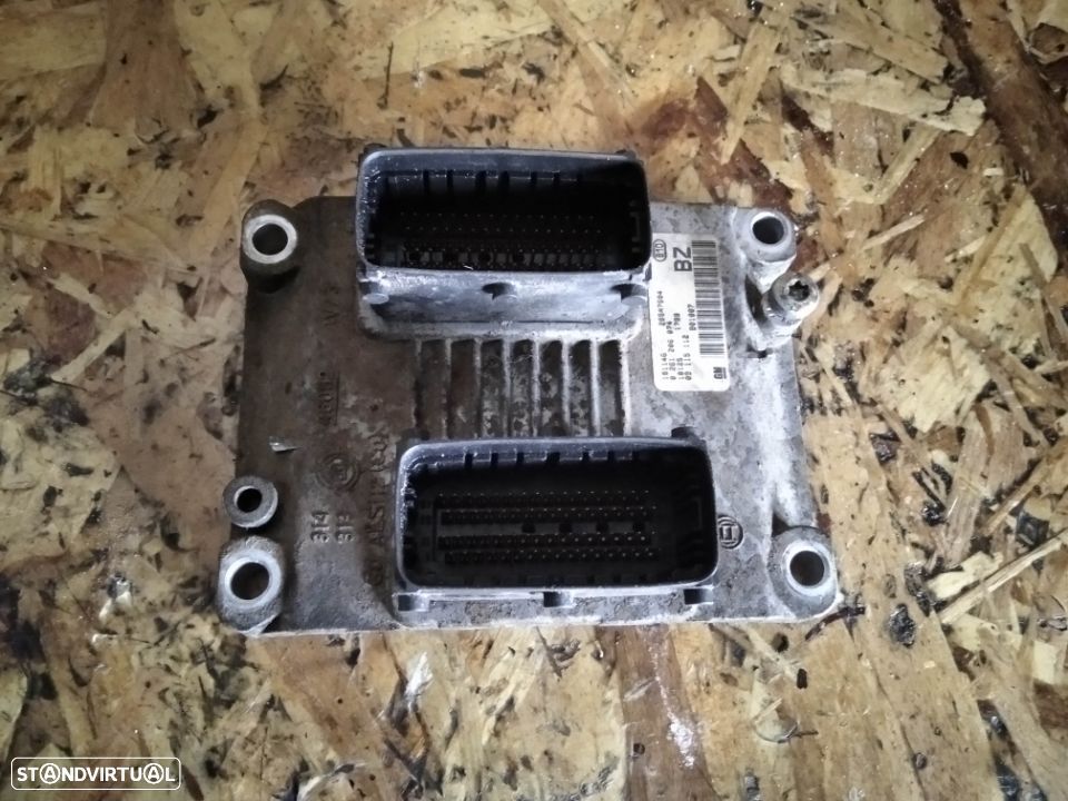 CENTRALINA DO MOTOR OPEL CORSA C 1.2 16V Z12XE 0261206074 09115112 - 1